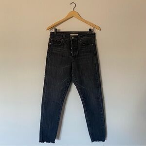 Levi's Dark Wash Ankle Jeans